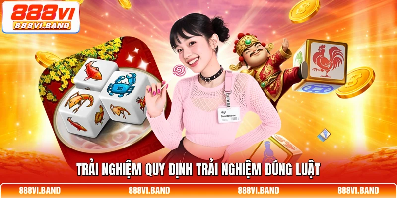 Trải nghiệm quy định trải nghiệm đúng luật